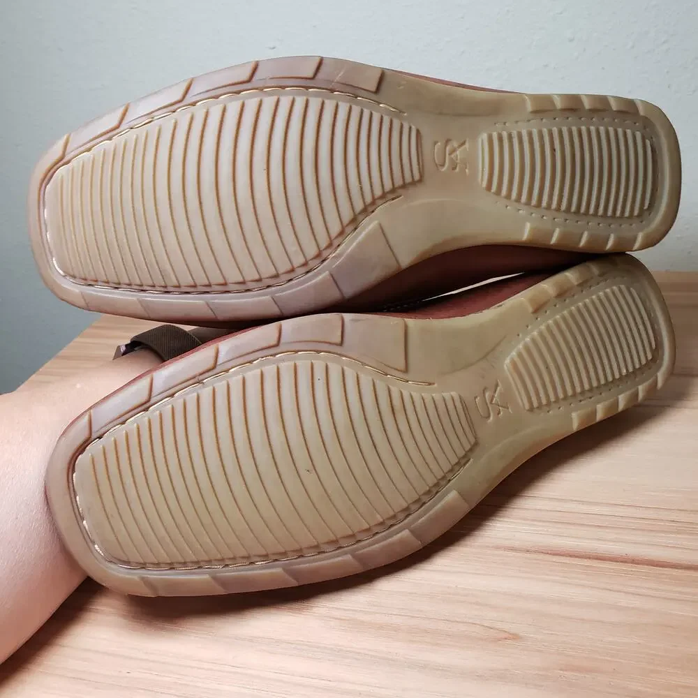 Stacy Adams Men's‎ 10.5 Slip On Driving Loafers Camel Brown Leather Comfort Shoe